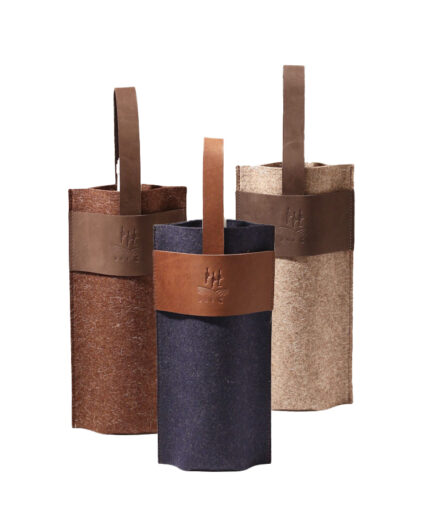 Zséka Leather goods, Wineyard Collection - Egyrekeszes bortáskák