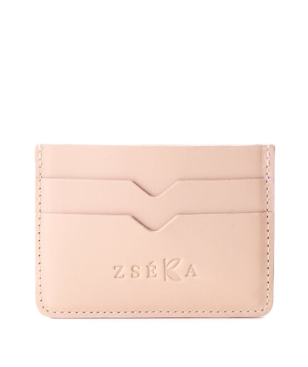 Zséka Leather goods- kártyatartó, púder