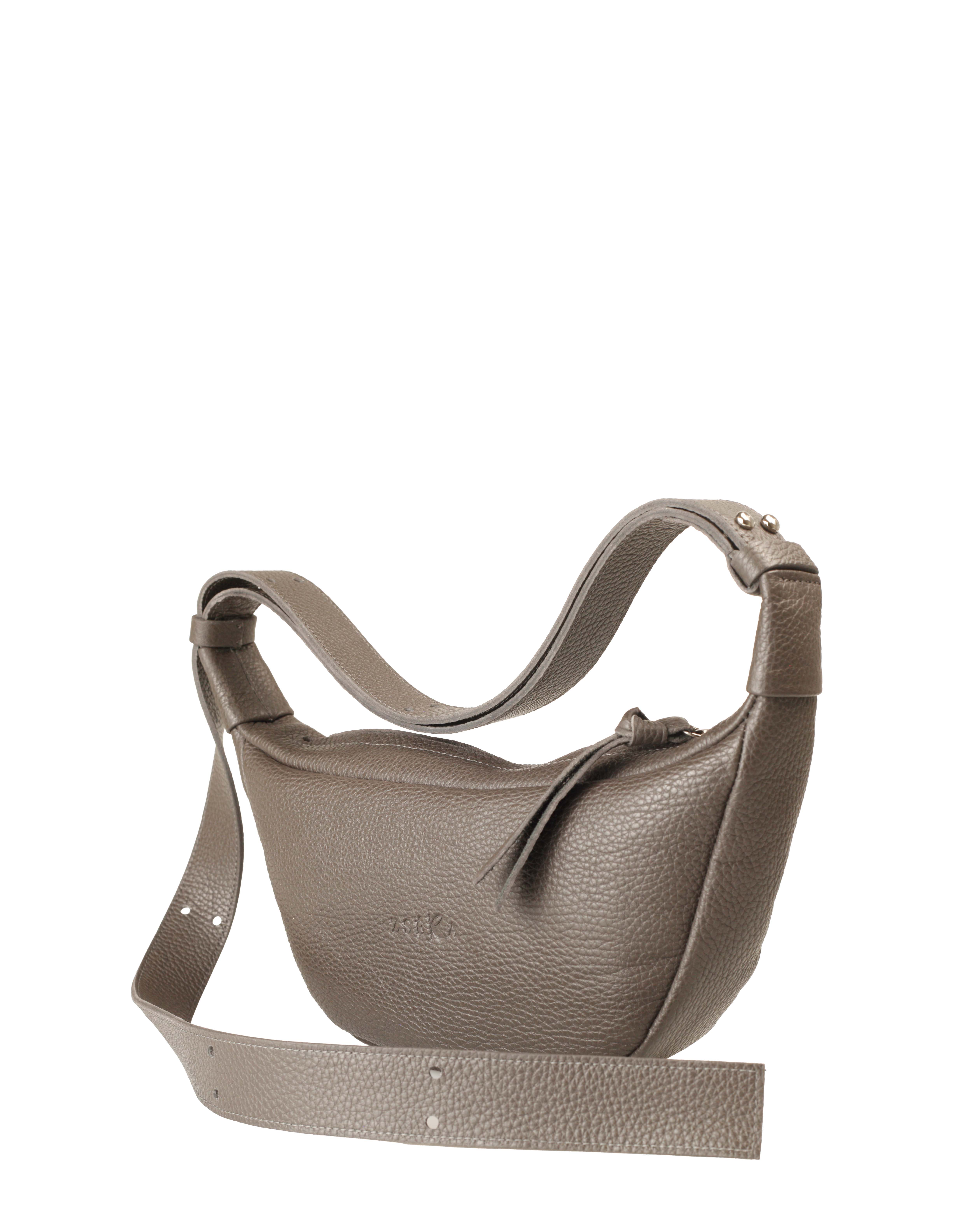 Zséka Leather goods - Szürke övtasi00